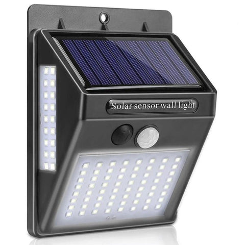 Refletor de LED a Energia Solar a Prova d’água e Sensor de Presença